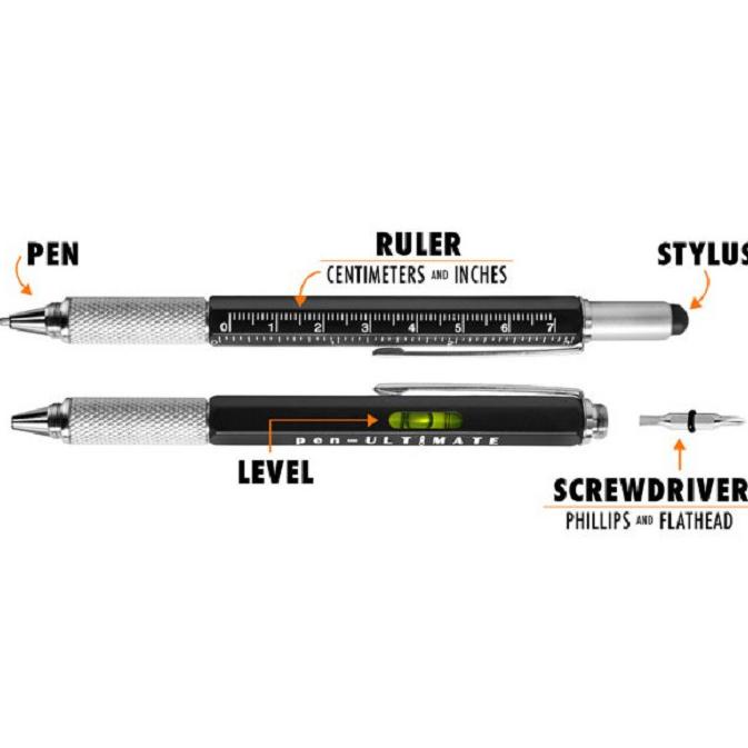 

Terbaru Pulpen Pen Ultimate 7 In 1 Edc Penggaris Stylus Obeng Pulpen Kantor Sekolah Kuliah Mekanik Teknik