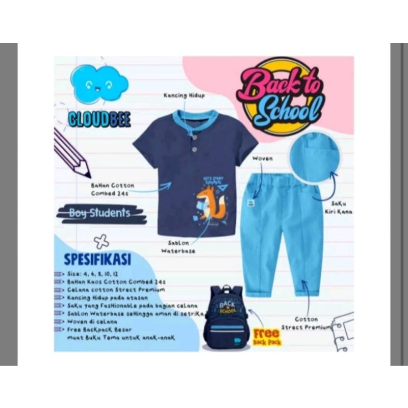 KAOS FREE TAS BY CLOUD BEE