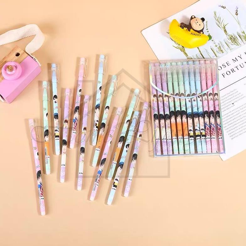 

Viral 12Pcs Magic Pulpen Gel / Bolpoin Pen Gel Erasable / Magic Pen Tinta Gel Bisa Dihapus Jrw0153