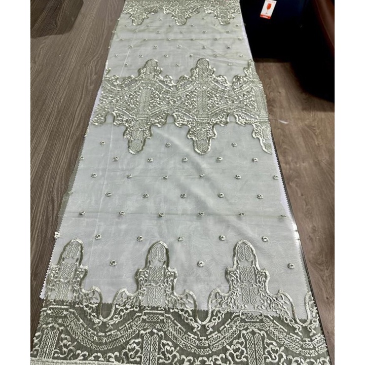 HSRQ4663㊫ Kain Tulle Organza motif Sapto / Etnik/ Sumba - Terbaru Termurah ㊫