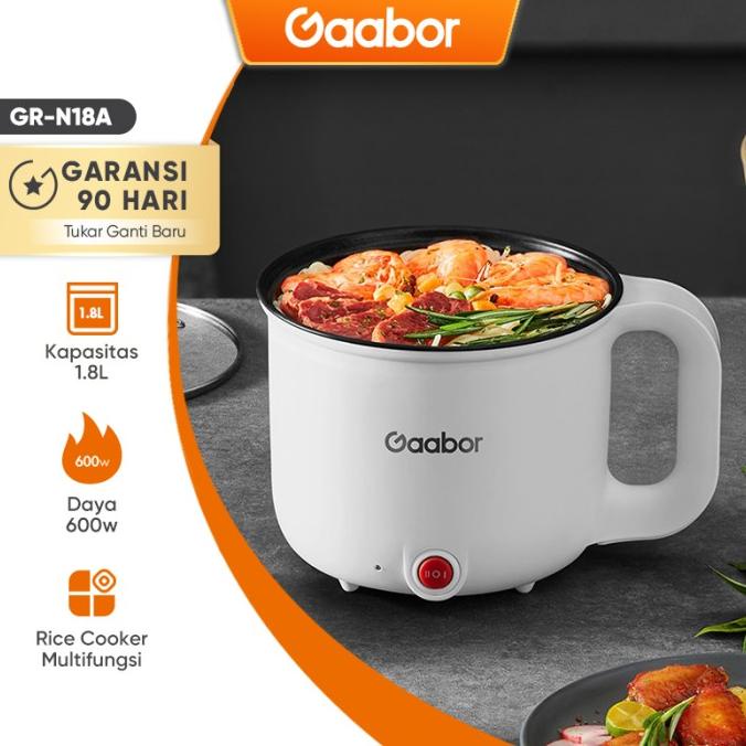 

Gaabor Panci Listrik Serbaguna 0,7 L - Panci Elektrik/ Gc-N18A