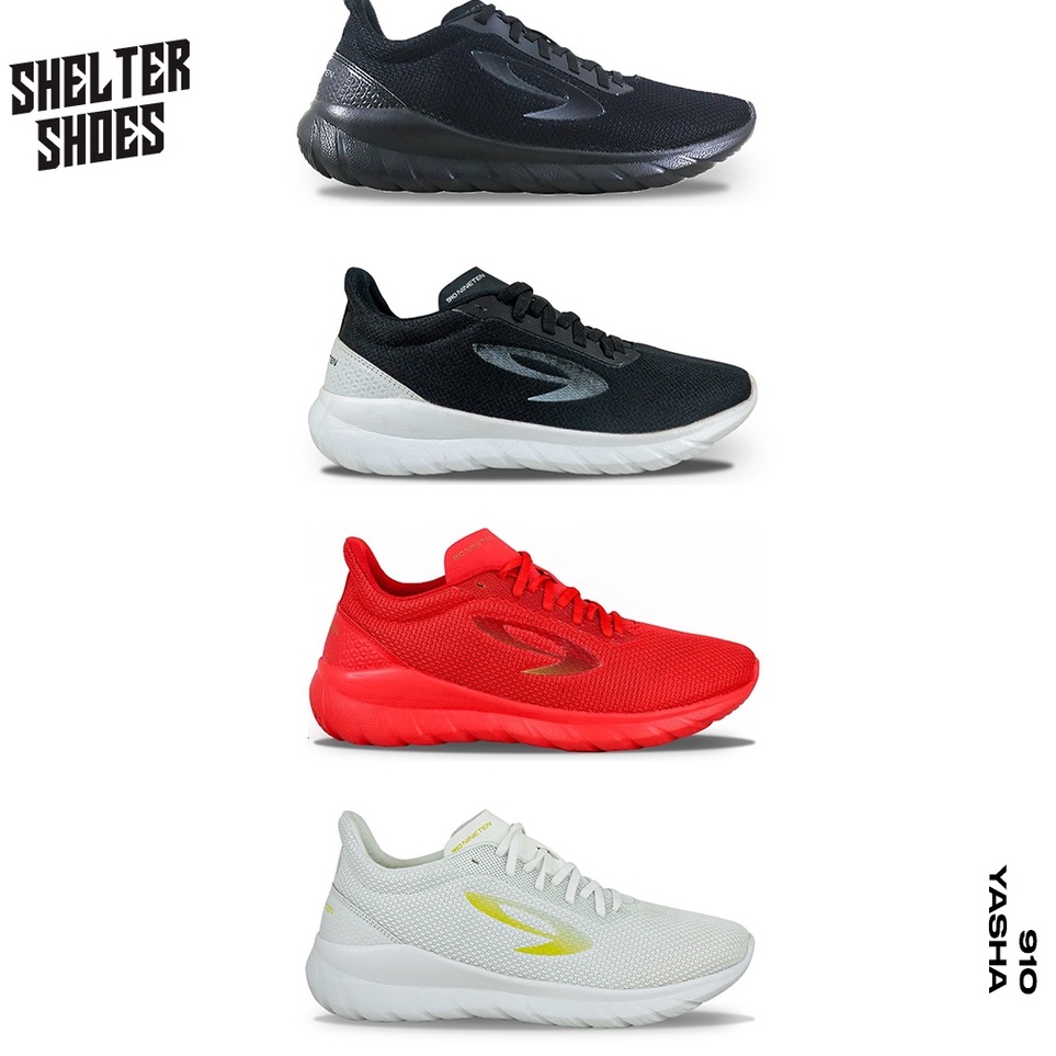 ➡Terbaru MNSYG SEPATU RUNNING NINETEN 910 YASHA 4 WARNA MURAH ORIGINAL HAZE GEIST EKIDEN ULTRA HANNA