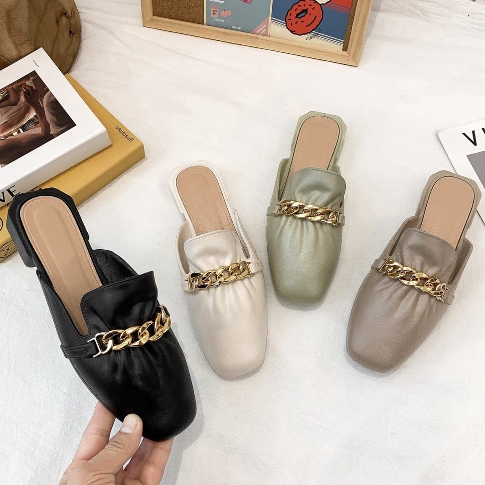 BEST SELLER. Tmall88 Sepatu Slop Flat Karet Jelly Wanita