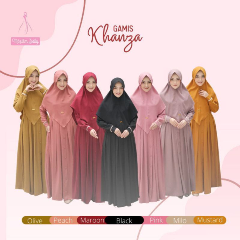 KHANZA DRESS BY MOSLEM DAILY