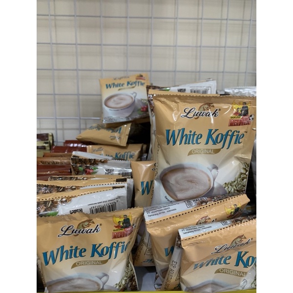 

Kopi Luwak white Coffe original 20g RENCENG ( ISI 10)