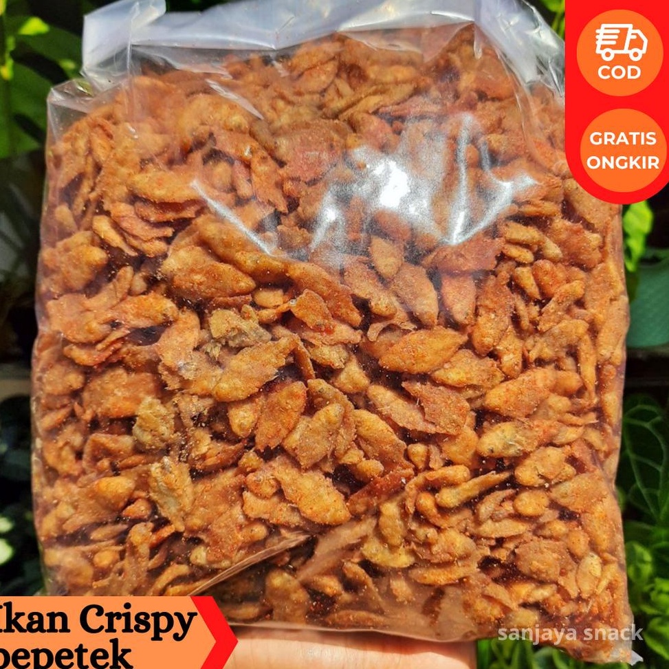 

➵Terlaris J668L BABY FISH IKAN CRISPY PEPETEK 1KG DI GORENG DADAKAN V83 Terbaru