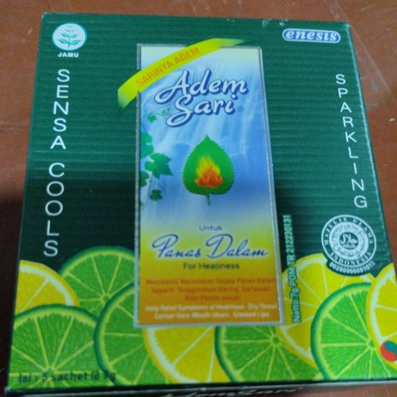 

AdemSari Sachet isi 5/Untuk Panas dalam