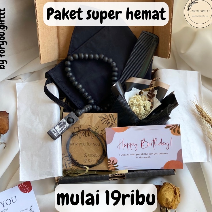 

LMJB9553㊎ Hampers kado cowok murah/Giftbox cowok/Hadiah Ultah pacar PART 1 ㊒