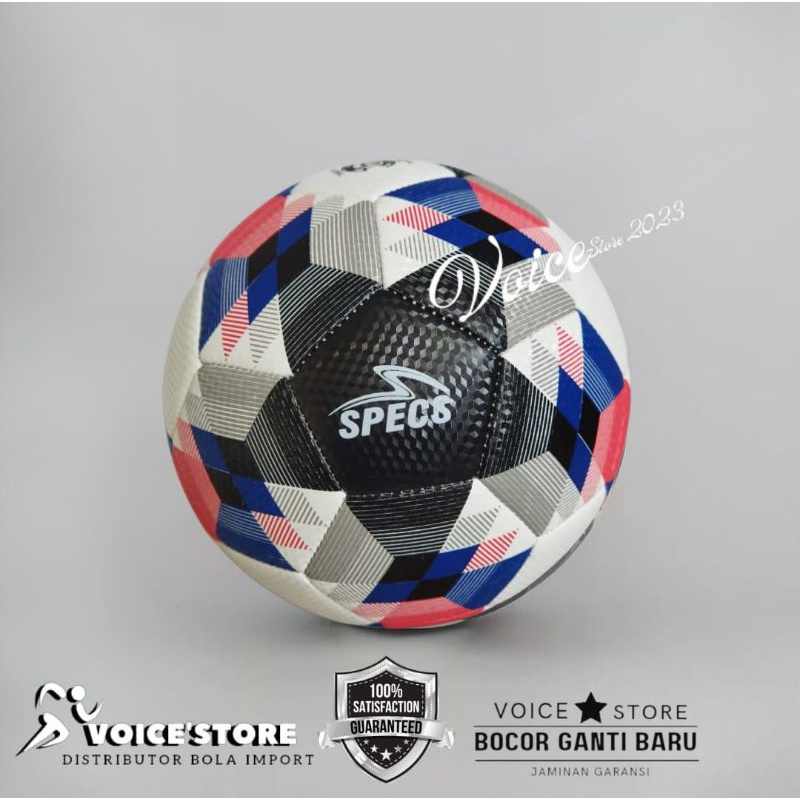Bola futsal size 4 SPECS RADIATE VIBRAND WHITE Original import bola futsal