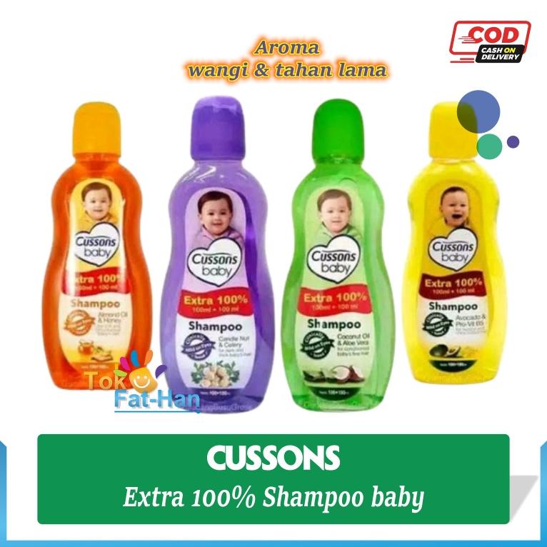 Promo Cussons Baby Shampoo 50Ml+50Ml / 100Ml+100 Ml - Cusson Shampo Bayi