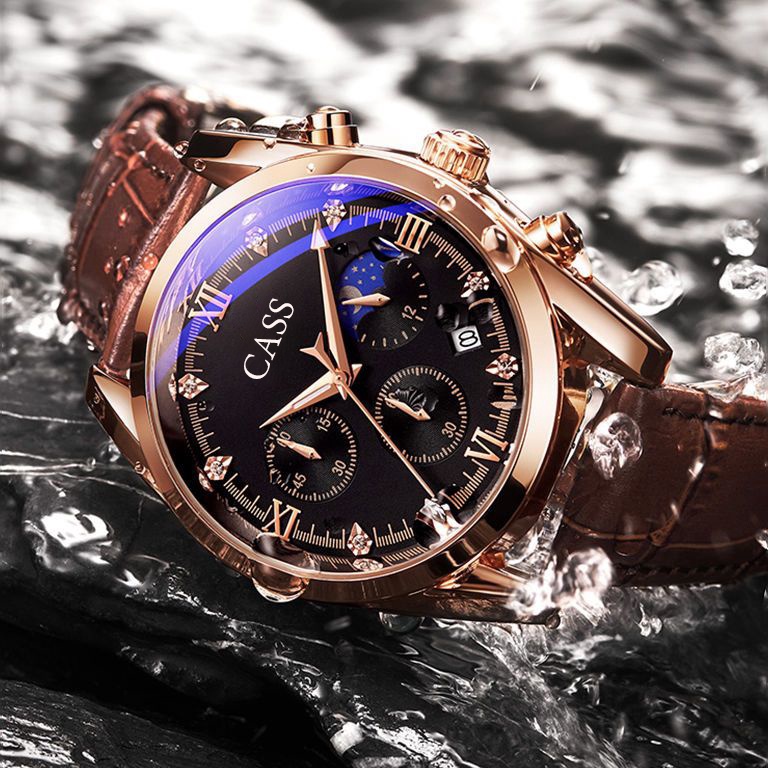 Langsung Atc.. JAM TANGAN PRIA ANTI AIR ORII KALENDER OTOMATIS BERCAHAYA FASHION KEPRIBADIAN MEKANIK