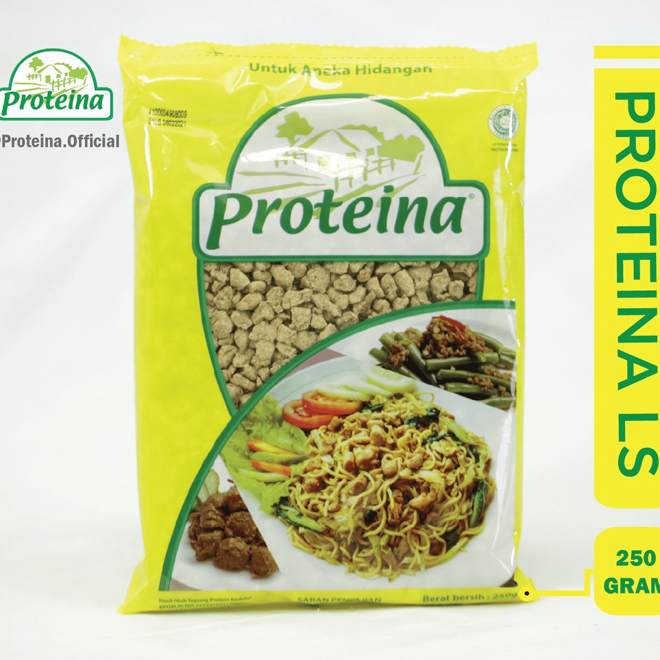 

Grosir✡↕ T9BNT Proteina LS 250 gram / Protein Nabati / Daging Nabati G40 ➺Bestseller