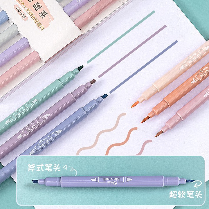 

✭Ready✹ F6NZ9 Stabilo / Highlighter Pastel Double Tip Set isi 6 Warna H98 ✹Diskon