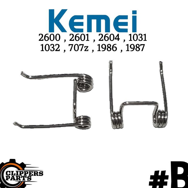 Harga Max Per Clipper Kemei 2600 2604 1986 Spring Tansion Kemei