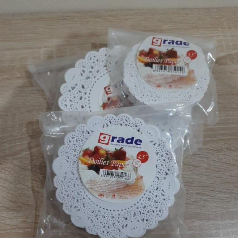 

Terbaik Doilies Paper / Doily Paper / Doyley Paper / Alas Kue Renda Hajatan 3.5 Inc 4.5 Inc 5.5 Inc
