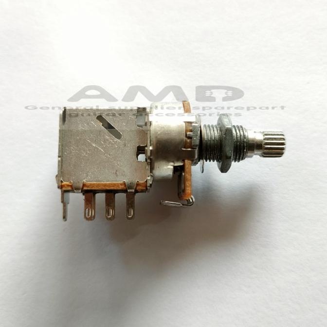 POTENSIO PUSH PULL A500K ALPHA UNTUK GITAR ELEKTRIK