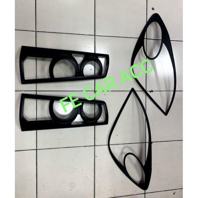 Garnish Depan Belakang Avanza Xenia Vvti 2007-2011 List Lampu Hitam