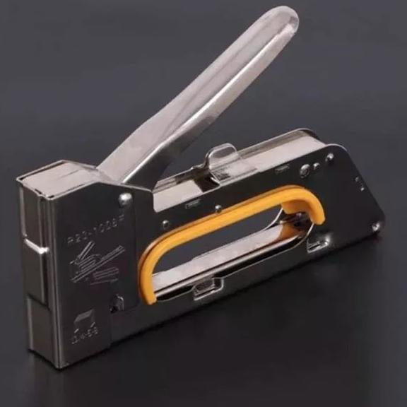 

Terlaris Gun Tacker Staples Staple Stapler Tembak Kertas Kayu Jok 13/4-6-8Mm