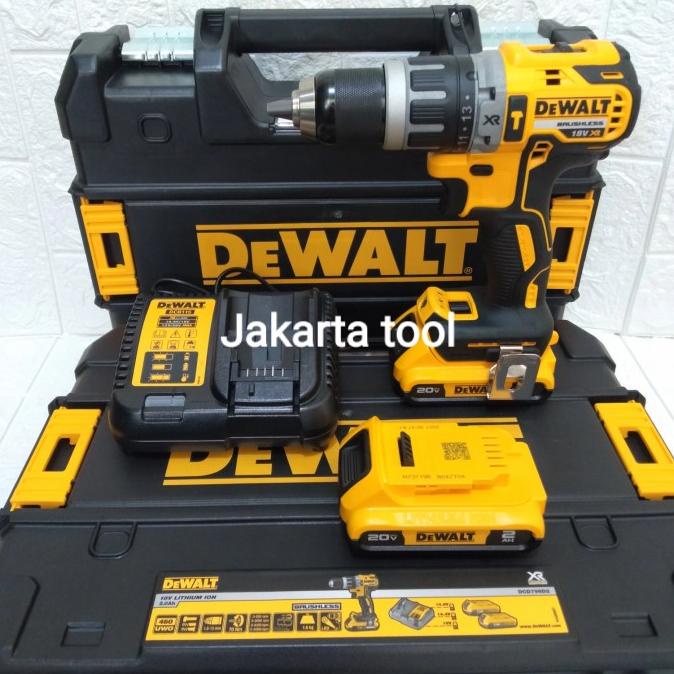 Mesin Bor Baterai Dewalt Dcd796D2 Cordless Hammer Drill