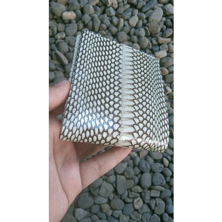 Dompet kulit ular asli