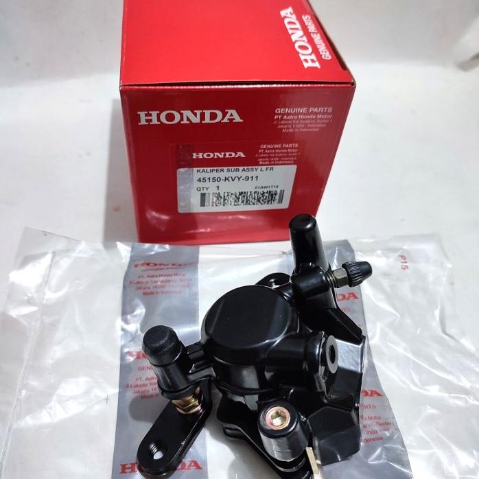 Kaliper Assy Depan Kepala Babi Depan Honda Beat Karbu Ori (Kvy)