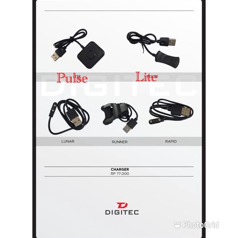 Booming.. CHARGER DIGITEC Alpha/Lunar/rapid/wave/Runner Original