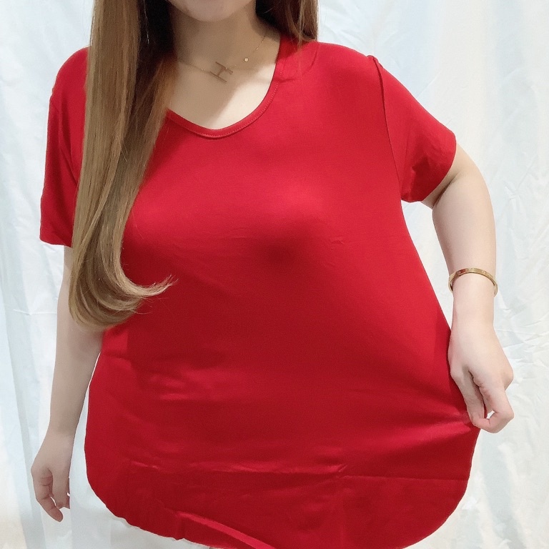 MENARIK. Kaos Polos Wanita 753 Oversize | Maimon Grosir