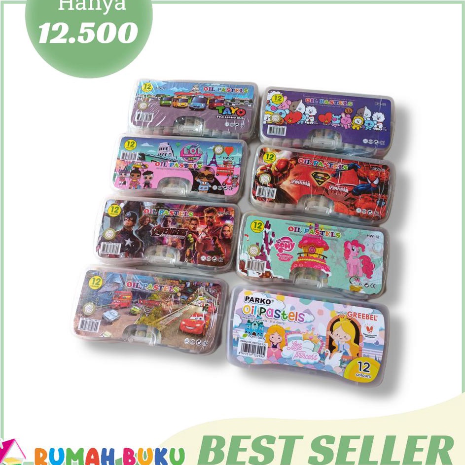 

Ready Stock✱ Krayon Oil pastle 12warna H74