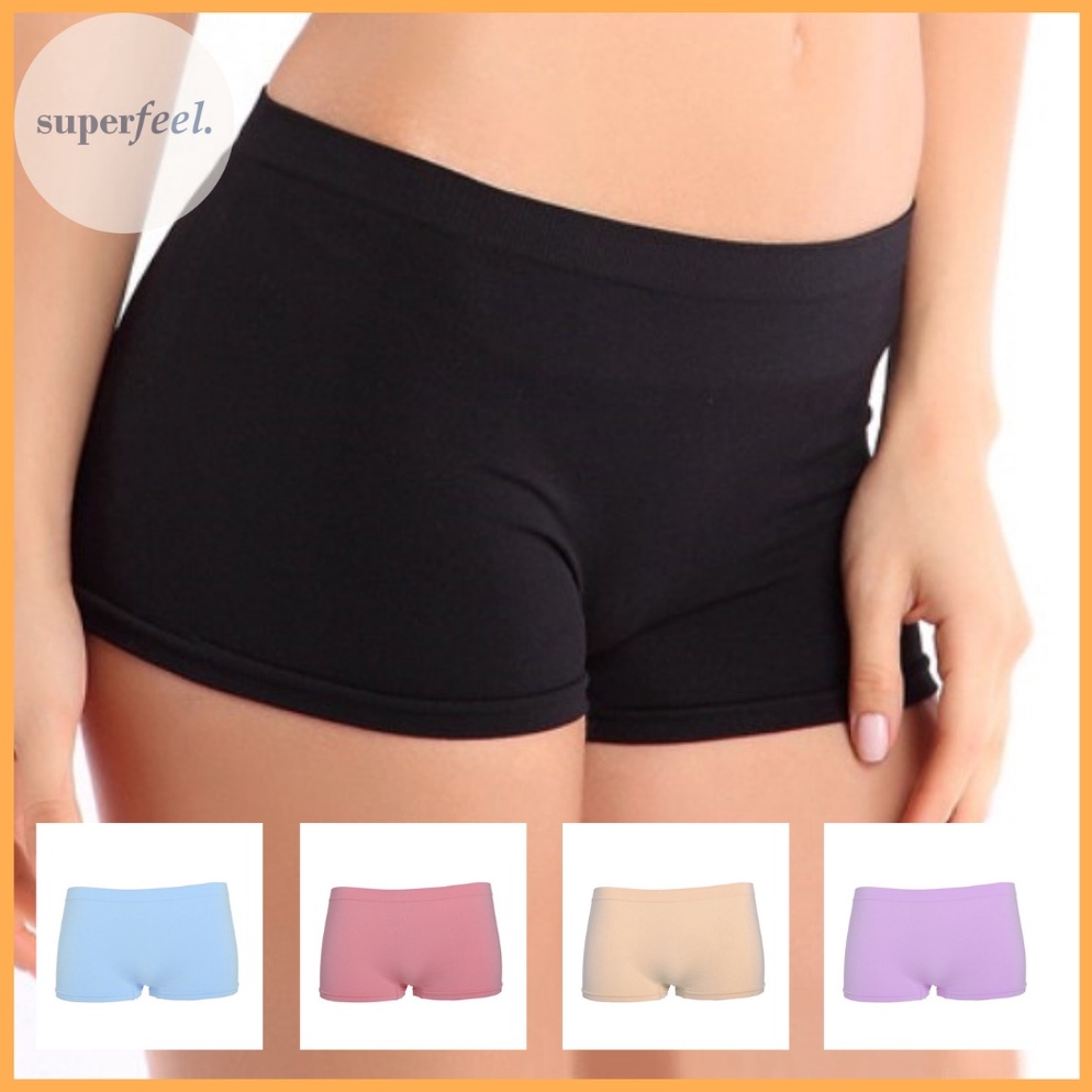 D061 SFL SHORT PANTS CELANA PENDEK HOT WANITA KETAT KATUN MIDI MINI SPANDEX PANT CD KOLOR BOXER PERE