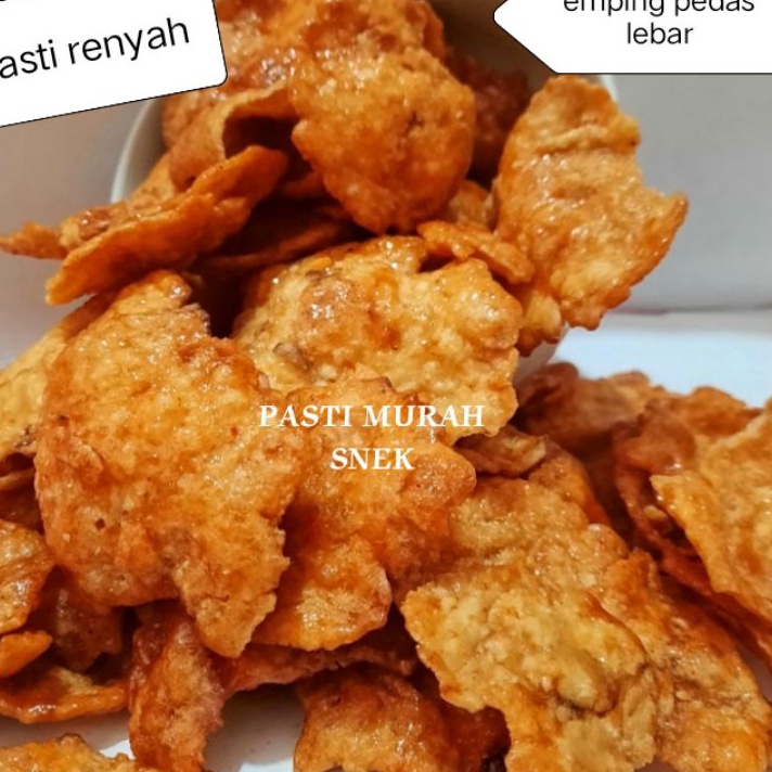 

Sale 1KG Emping pedas besar renyah bangetttt Seller