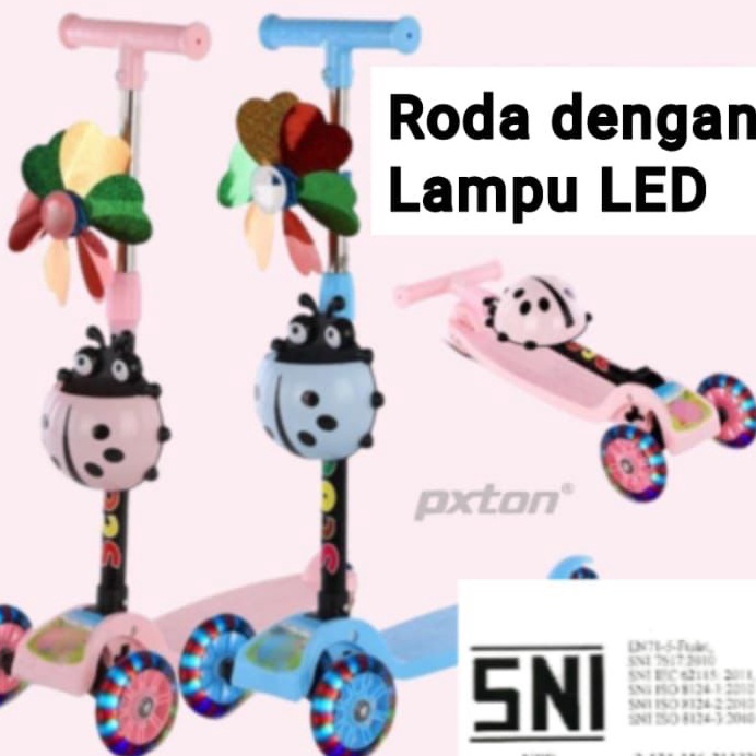 Booming.. Scooter  Anak roda nyala Otoped/ Kickboard Skuter SKUTER ANAK RODA 3 / OTOPED / SCOOTER 3 