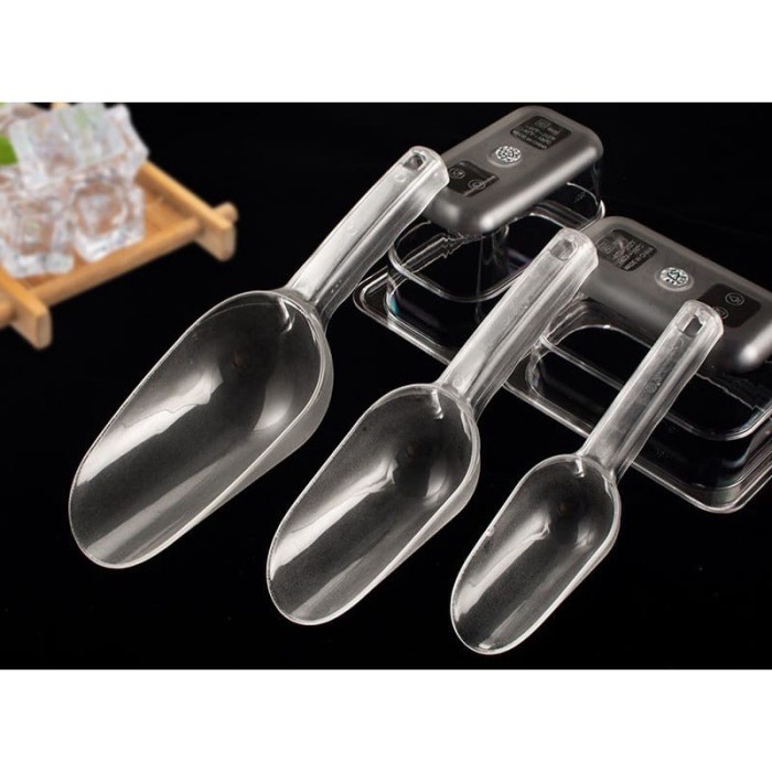 Terlaris Scoop Skop Es Batu Plastik Serokan Beras Es Batu Plastik Premium