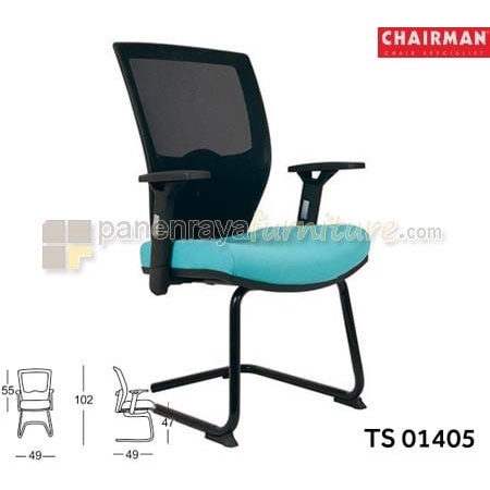 Kursi Kantor TS01405 Chairman Envio Cantilever, Adjustable Armrest, Lumbar Support Chair