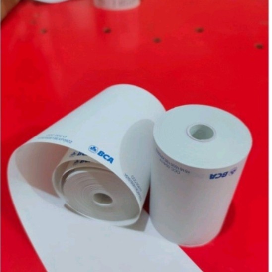 

Terlaris Kertas Kasir Thermal Logo Bank Ukuran 58X40 Paket 10 Pcs