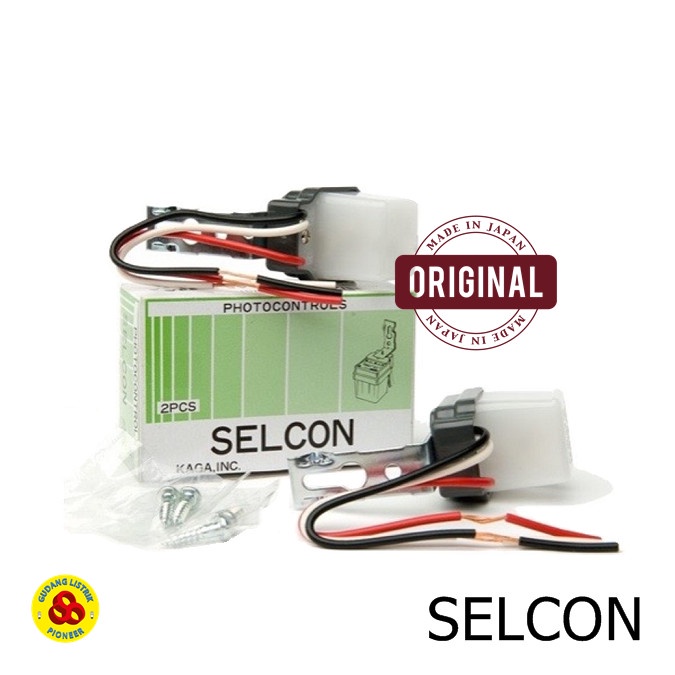 Terlaris Fotosel Selcon Photocell 3A Ampere Sensor Cahaya Photocell Selcon 3 A