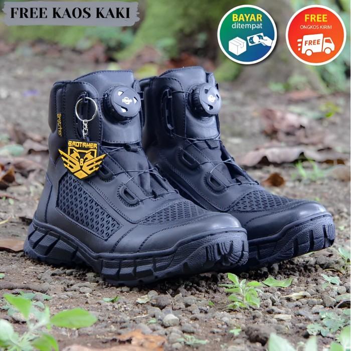 Sepatu Pdl Pendek Tali Putar Merk Brotrher