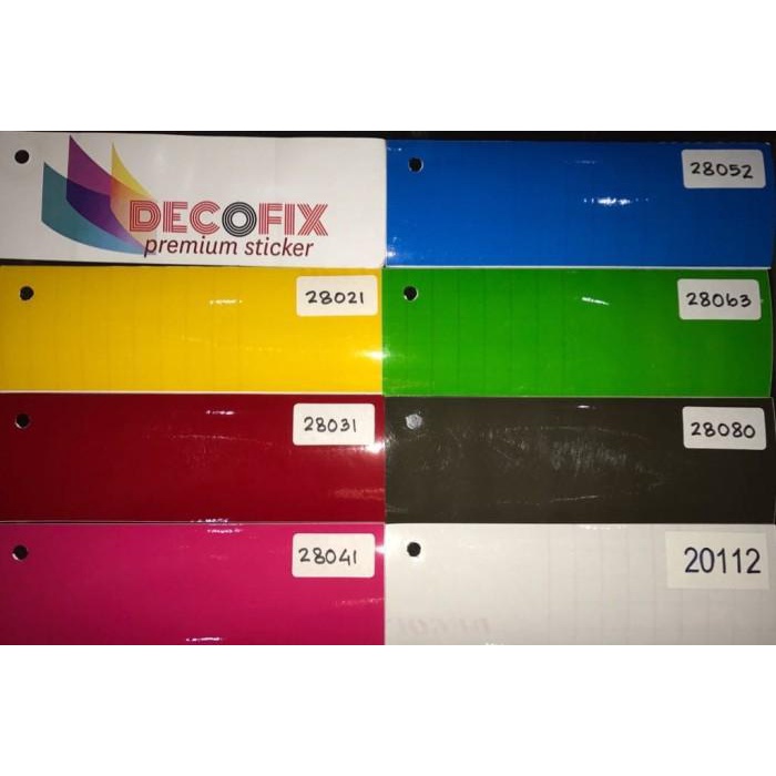 

Stiker / Sticker Decofix Glossy / Matte / Transparant Roll 15M X 45Cm