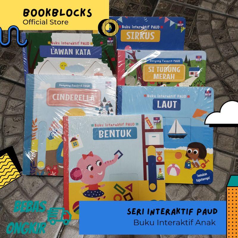 BUKU INTERAKTIF ANAK - SERI BUKU INTERAKTIF PAUD