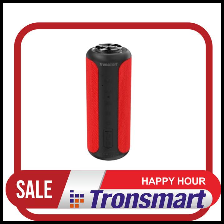 Terlaris Tronsmart Speker Bluetooth T6 Plus Upgrade Edition 40W Red
