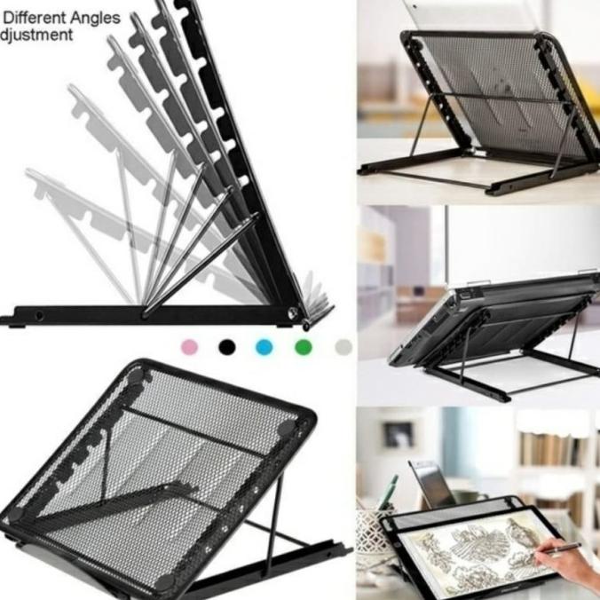 Terbaik Dudukan Tatakan Peninggi Laptop / Ipad, Portable Laptop Stand Angle Terbaik