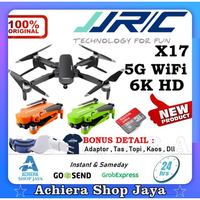RC DRONE JJRC X17 6K CAMERA 5G WIFI FPV 2 AXS GIMBAL F11 4K PRO KILLER ORIGINAL