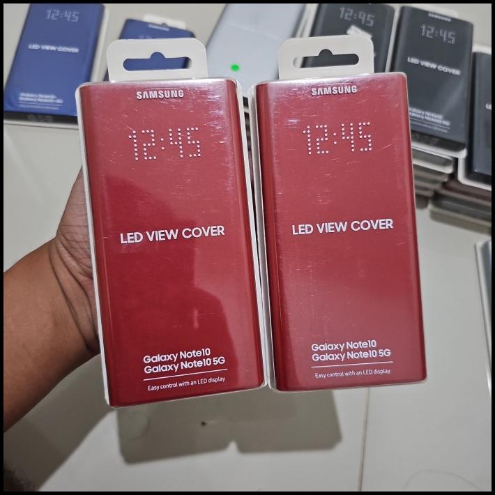 Terlaris Samsung Led View Cover Note 10 / Note 10 Plus Original 100%M(Missing)Erah, Note 10