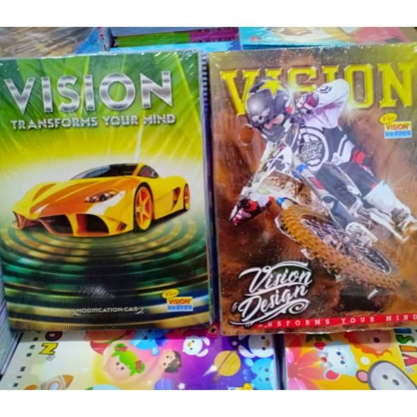 

⚡TOK SIAP 【COD (940gr) 1pak buku tulis vision isi 38 lembar
