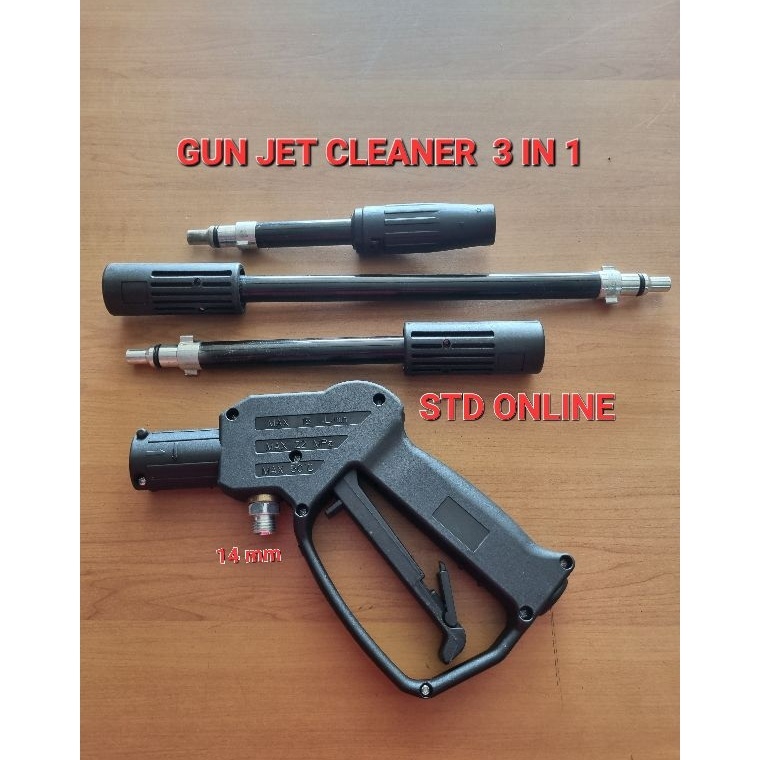 BIG SALE. Gun jet cleaner 3 in 1 stik gun utk steam high pressure  stik cuci steam listrik
