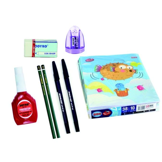 

Paket alat tulis sekolah(paket hemat & murah)