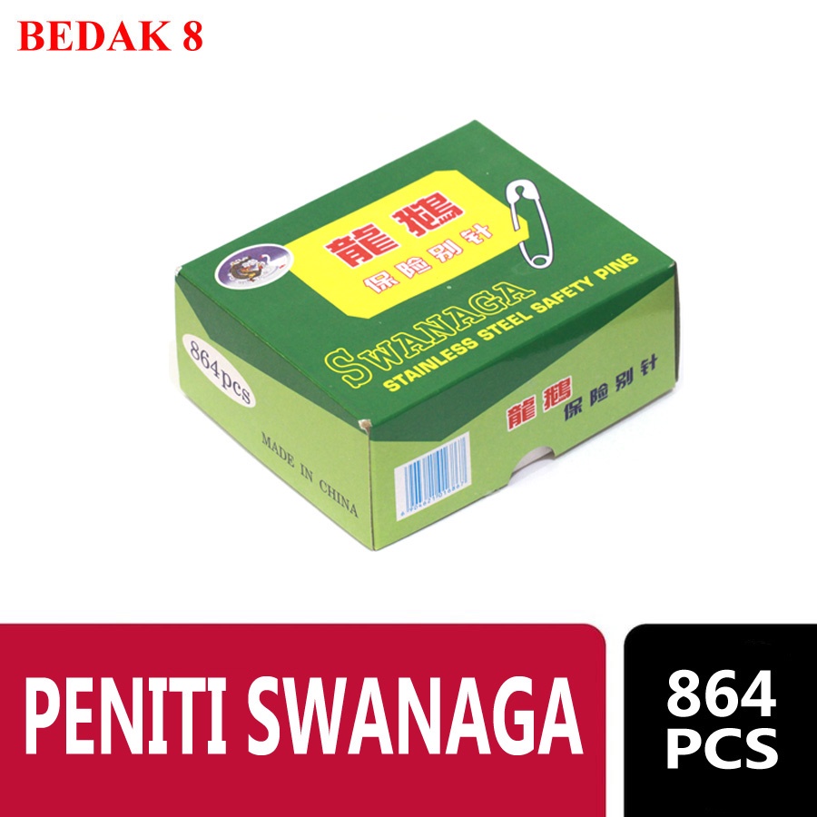 Peniti Swanaga/ Stainless Steel Safety Pins