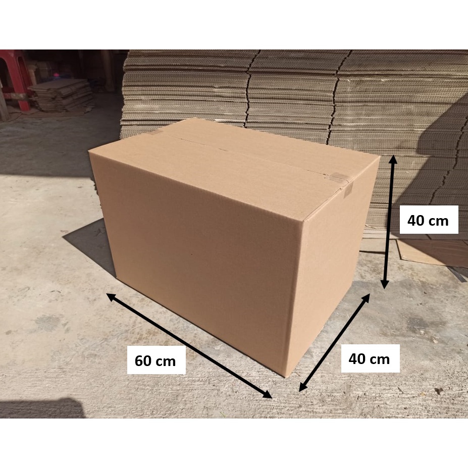 

Spesial Ramadhan kardus box packing polos 60x40x40 cm, murah, tebal 00G