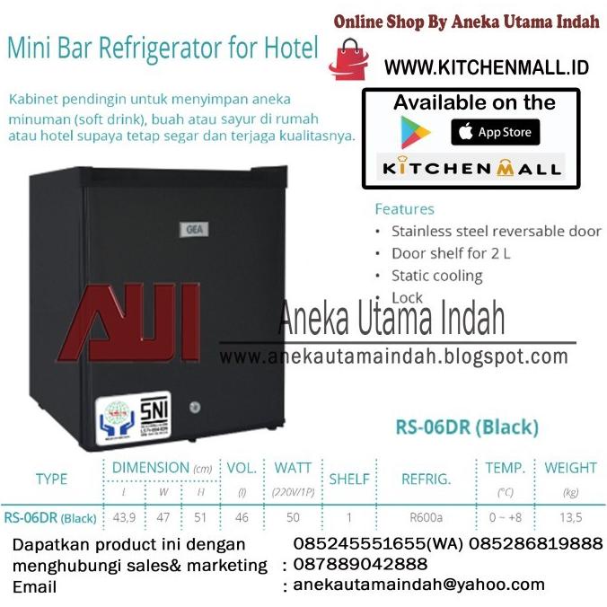 Rs-06Dr Mini Bar / Kulkas Mini Hotel, Kontrakan Dan Rumah Lilyagnesiashop