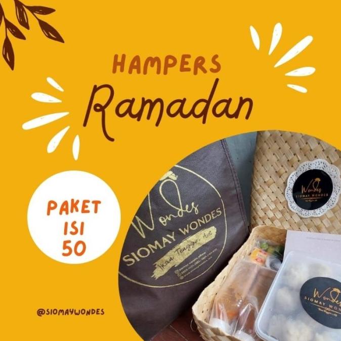 

Hampers Hari Raya Dan Ramadhan Paket Siomay Isi 50 Pcs Sellyangelinastore