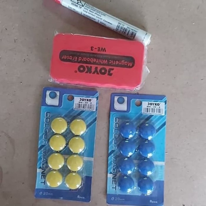 

Aurealia Paket Penghapus + Spidol + Magnet